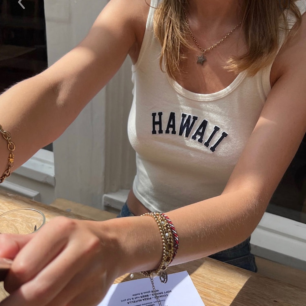 Brandy Melville Beyonca Hawaii Tank